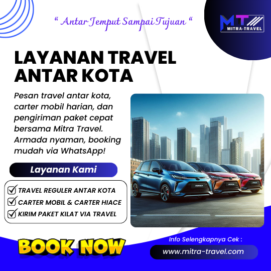 Layanan Travel Antar Kota